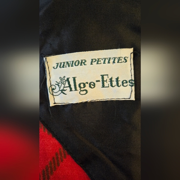 Vintage Algo-Ettes Petite Plaid Dress - Picture 9 of 9